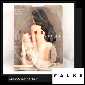 FALKE Pure Matt 50 Semi-Opaque Tights in Dust